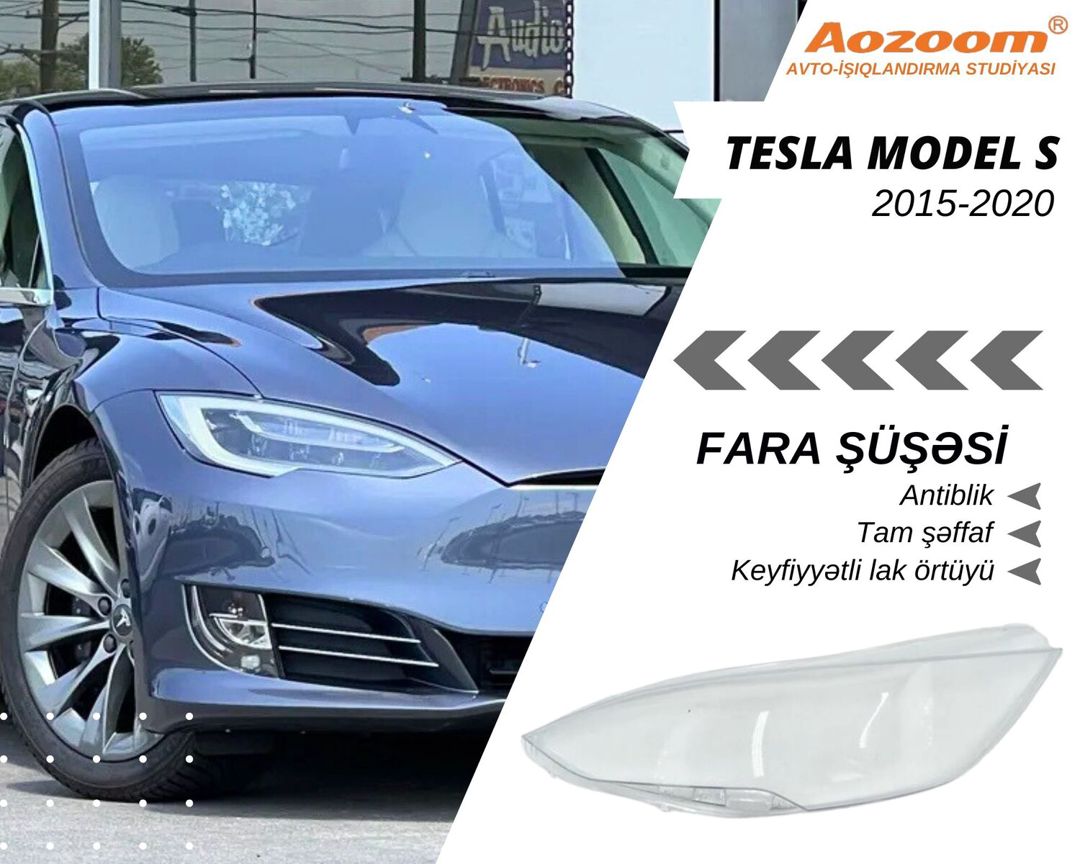 Tesla fara şüşələri — Ehtiyat hissələri və aksesuarlar, Bakı (3)