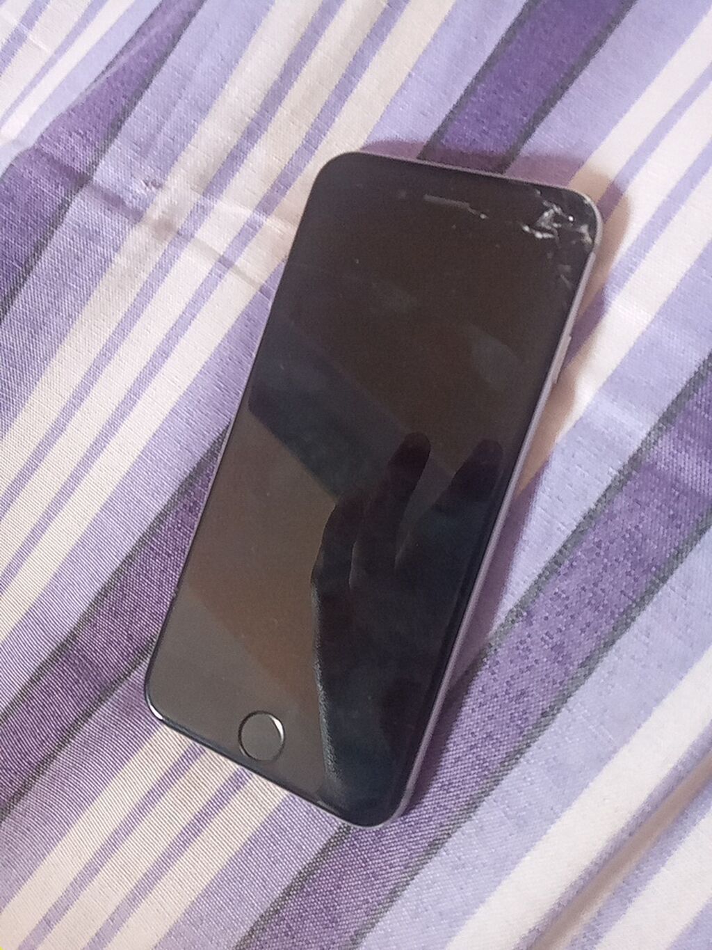 IPhone 6, < 16 GB, Space Gray, Qırıq — Apple iPhone, Bakı (2)