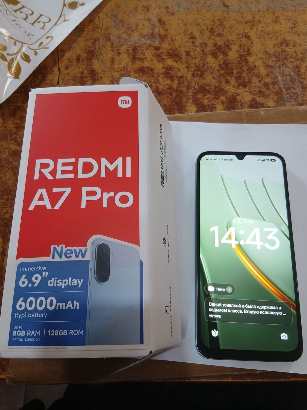 Redmi 7 Pro, 128 GB, rəng - Mavi, İki sim kartlı