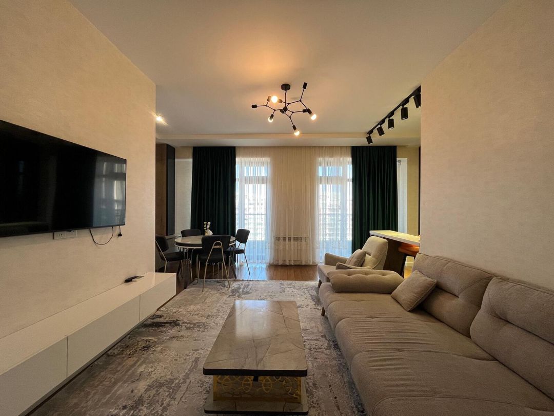 İcarəyə verilir 3 otaqlı yeni tikili 110 m² — Mənzil, Bakı (9)