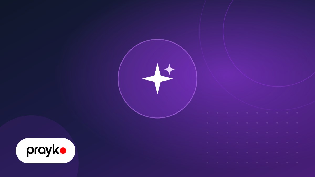 AI on Prayk: upload a photo and let AI write your listing