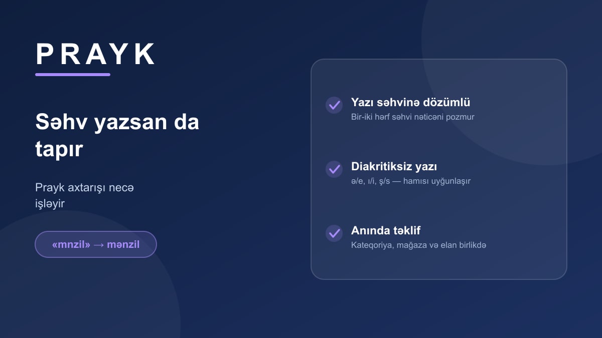 Найдёт даже с опечаткой: как устроен поиск на Prayk