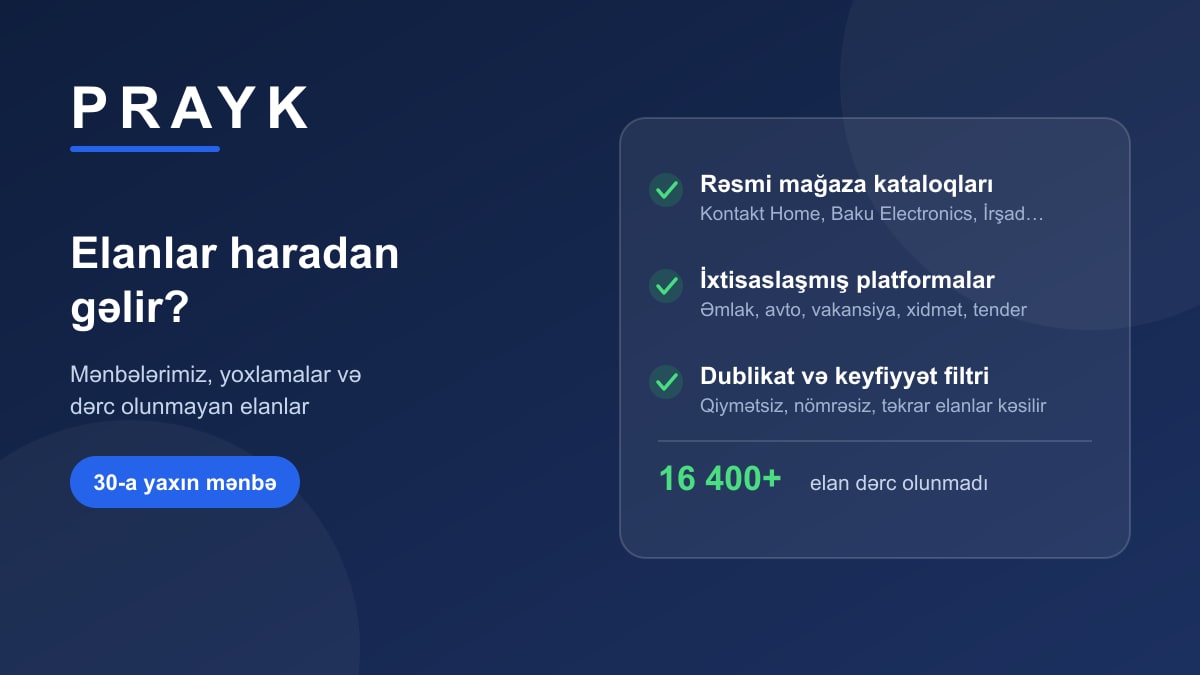 Откуда на Prayk объявления? Официальные каталоги, источники и фильтры