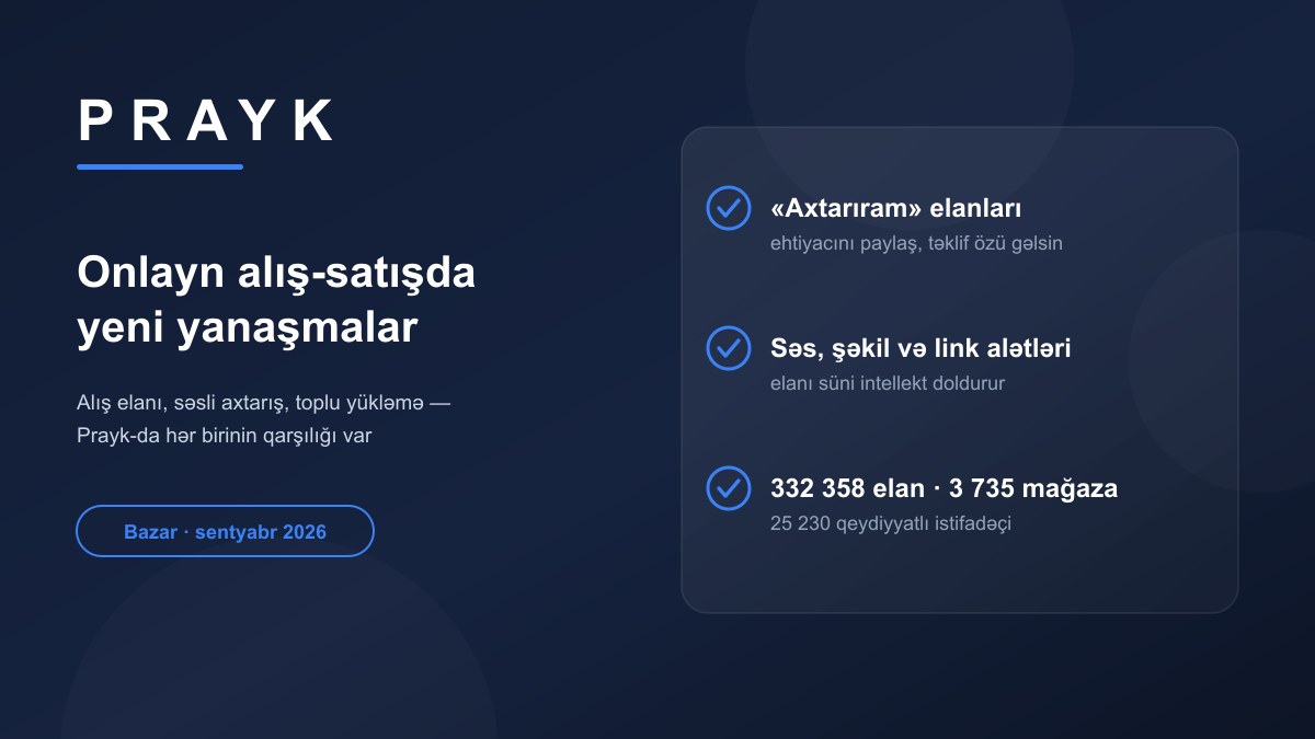 Новые подходы в онлайн-торговле: объявление о покупке, голосовой поиск, массовая загрузка — что из этого есть на Prayk