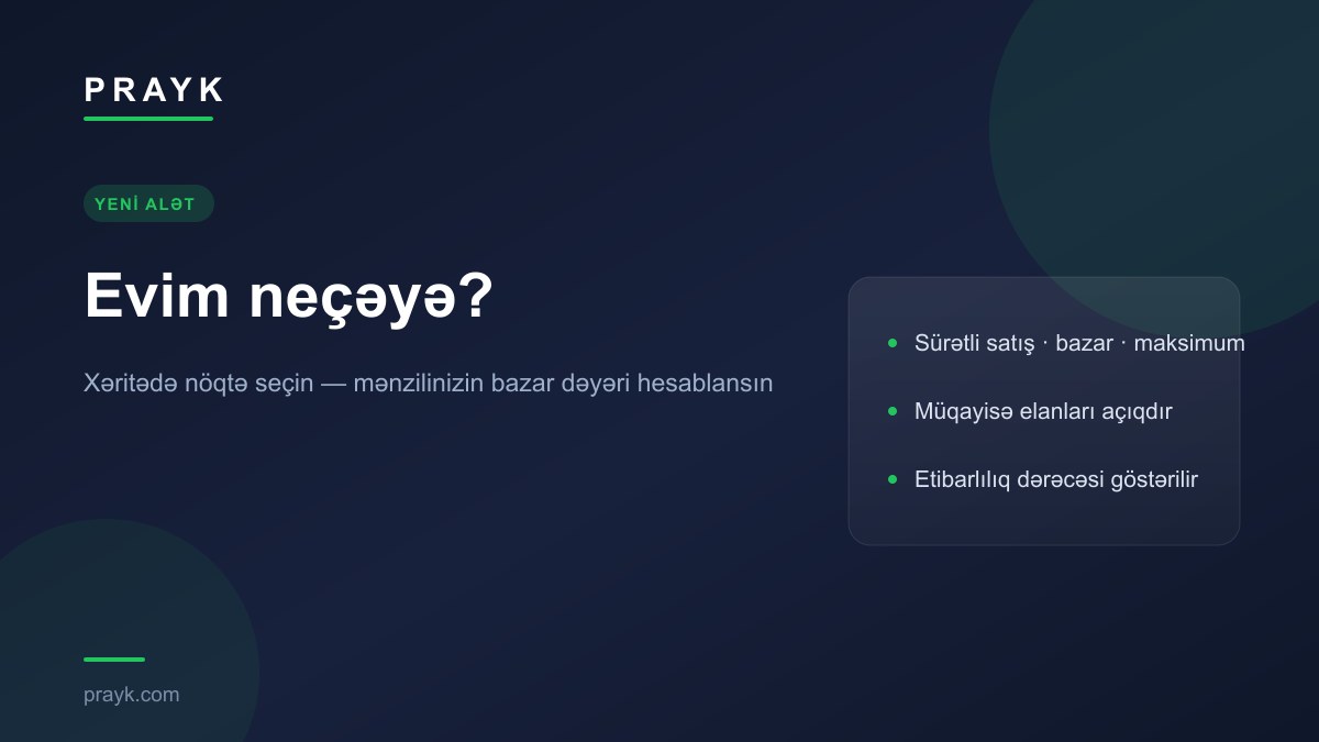 «Сколько стоит моё жильё?» — рыночная оценка квартиры по карте за минуту